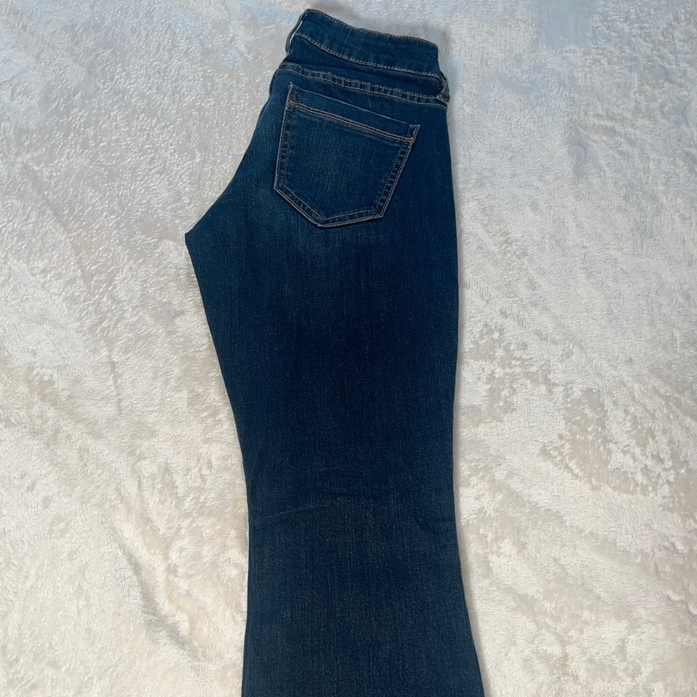 Old Navy The Rock Star Campfire Dark Wash Bootcut Jeans Size 2 EUC - Picture 6 of 11